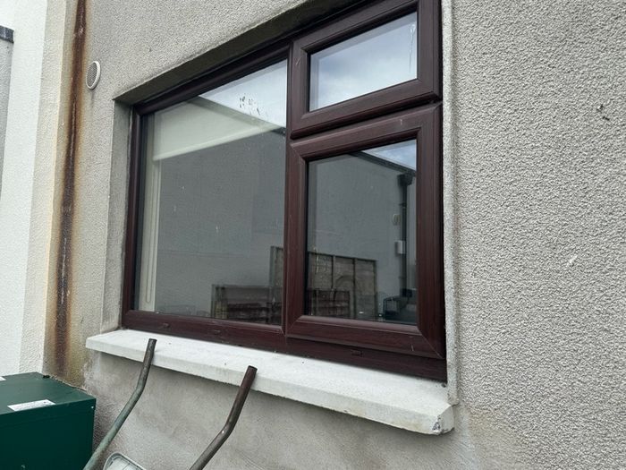 double glazed upvc window