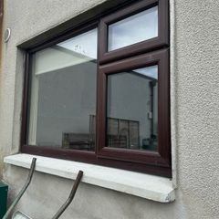 double glazed upvc window
