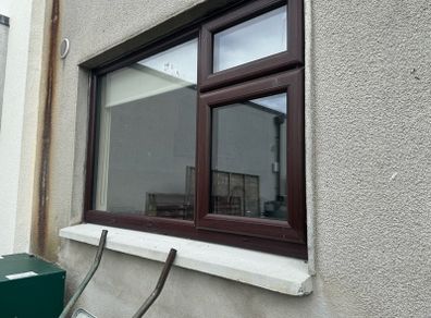 double glazed upvc window