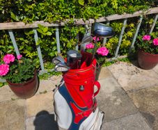 Golf Bag and set of golf clubs