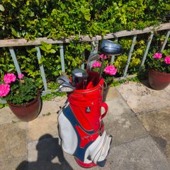 Golf Bag and set of golf clubs
