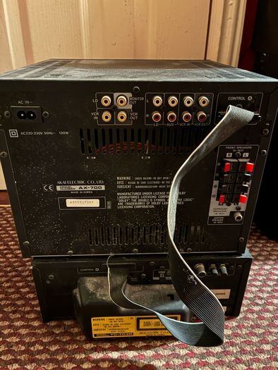 VINTAGE Akai hifi av surround system