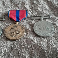3 army medals
