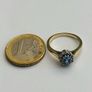 Vintage Tanzanite & Diamond Cluster Ring Image 8