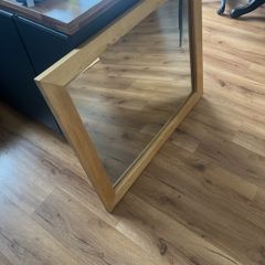 Large pine mirror