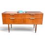 Vintage Retro MidCentury Teak Compact Sideboard Image 2
