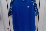Under armour blue t shirt xxl