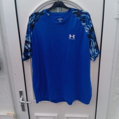 Under armour blue t shirt xxl