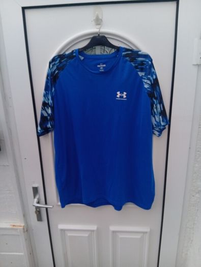 Under armour blue t shirt xxl