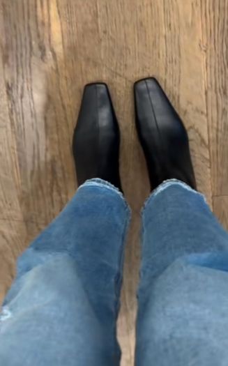COS Square Toe ankle boots - NEW
