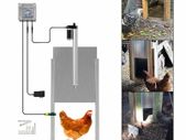 BRAND NEW EU Stock 110V-220V Automatic Chicken Coop Door Opener Kit with Infrared Sensor,Rainproof Outdoor Timer Controller Actuator Motor