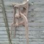 Old cast iron wall mounted hand water pump Image 4