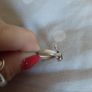 9 carat white gold ring Image 6