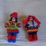 Native Costume Dolls x 2 For Sale Image 3