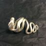 Silver snake ring Image 5