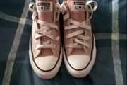 Sparkly Pink Converse UK 3.5