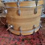 Ludwig 3 ply 70s Butcher Block and LM402 6.5 Supraphonic Snare - Blue Olive Drums Kit Led Zeppelin Image 5