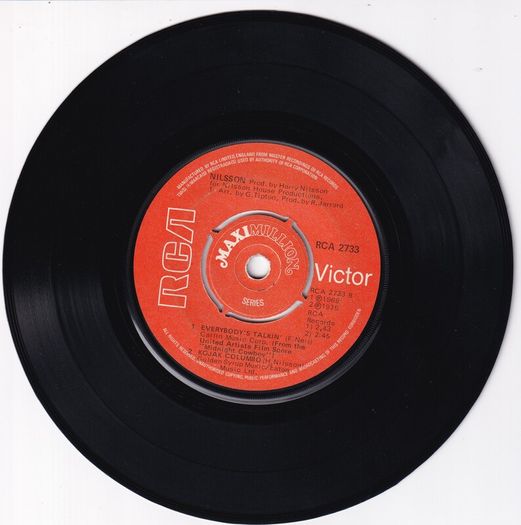 Nilsson Maxi Million Without You 1972 Uk Pressing E.p.