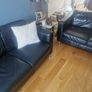 Pair of leather sofas Image 4