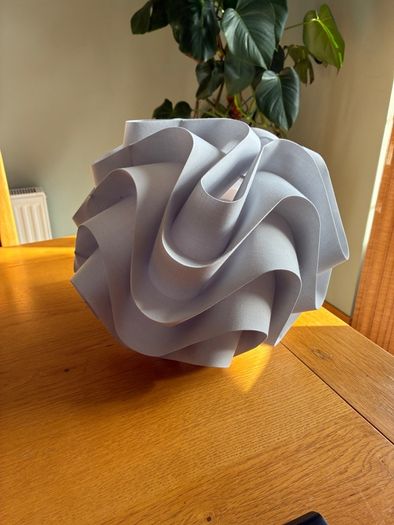 Lampshade, pendant light, grey