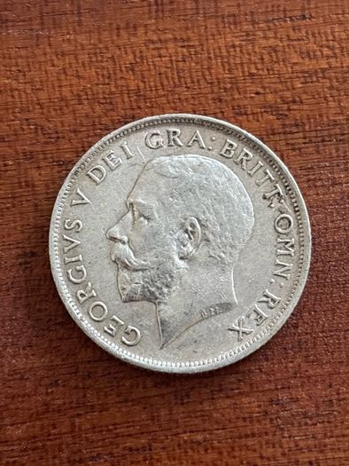1915 Silver Shilling
