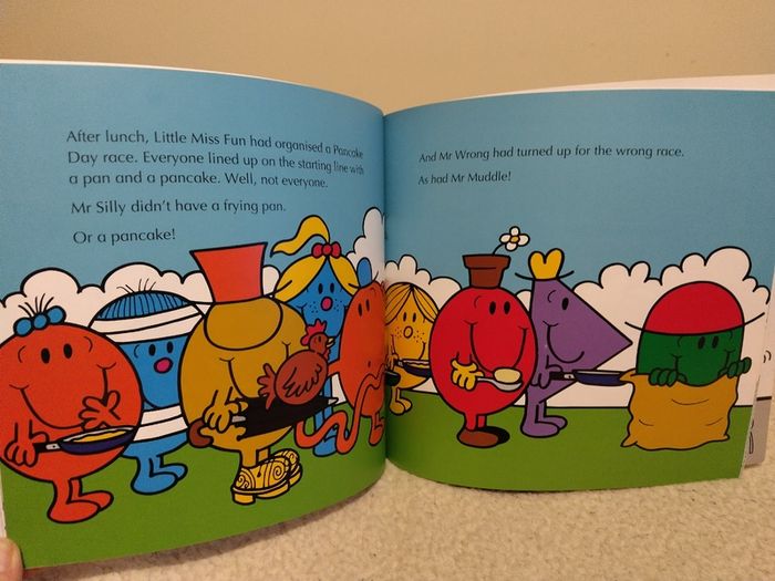 Mr Men Little Miss Large Story Books