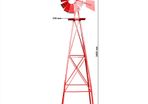 Garden windmill ornament