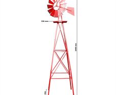 Garden windmill ornament