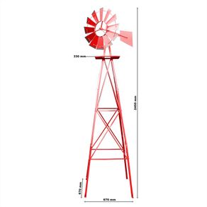 Garden windmill ornament