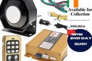12V 200W Police Siren Horn Speaker Kit with 18 Sounds, MIC &amp; Remote