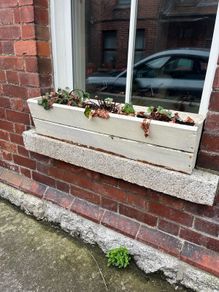 Wooden planter box x 2