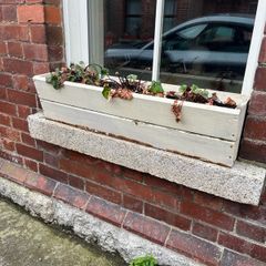 Wooden planter box x 2
