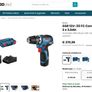 Bosch Professional 12V System GSR 12V-35 cordless screwdriver (2 x 3.0 Ah rechargeable batteries, 12 V, max. torque hard/soft: 35/20 Nm, in L-BOXX) Image 8
