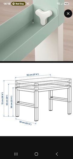 Kids Adjustable Desk IKEA PAHL