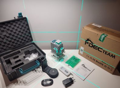 New 4D Green Laser Self Level 4x360