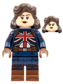 LEGO Marvel Captain Carter Minifigure