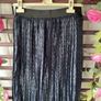 skirt Bnwt navy party wear skirt size medium large lilie rose brand Image 10
