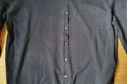 New - A Size 14 Navy Round Neck Cardigan