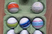 Taylor Made Hi Quality Golf Balls X 9.