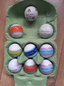 Taylor Made Hi Quality Golf Balls X 9.