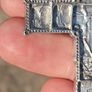 German Orthodox Silver Heavy Crucifix(Circa 1850)..22 grams Image 8