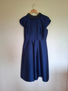 Hobbs Navy Dress
