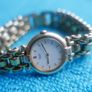 SEIKO Ladies Watch 4N00-371 WP Gold Tone Quartz Analog Ladies Watch Image 7