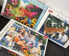 Animal themed jigsaws