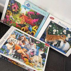 Animal themed jigsaws