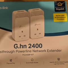 tp link G.hn 2400 power line adapters