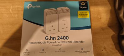 tp link G.hn 2400 power line adapters