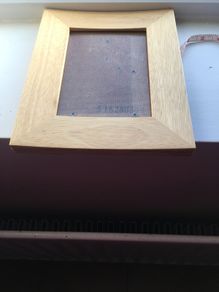 Wooden picture frame 8" x10"