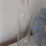 2 Uniquely Shaped  Glass Decanters Image 3