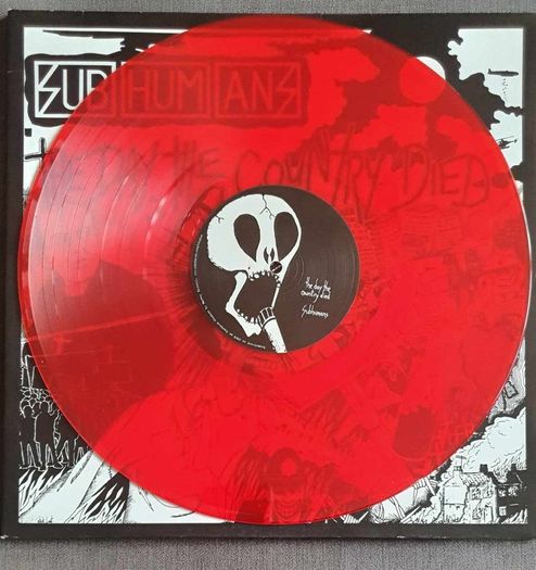 Subhumans   The Day The Country Died. LP  Anarco Punk Hardcore Crust